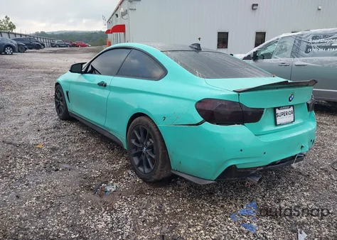 2016 BMW 435I из США, поврежденный, VIN WBA3R1C59GK195883